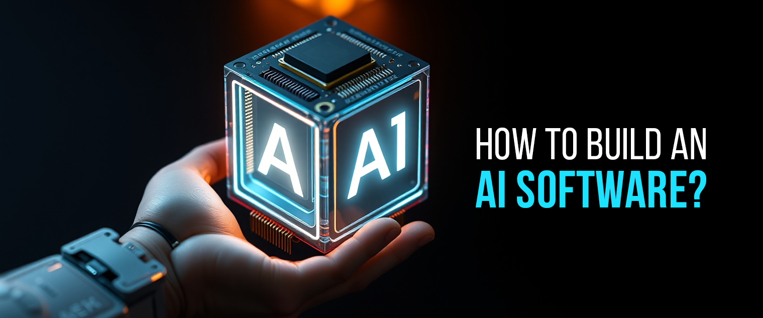 how to build an AI software